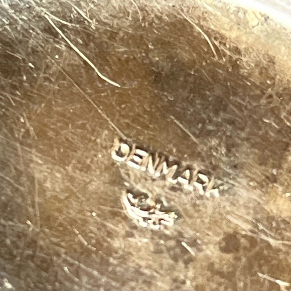 Silver Pill Box Denmark Hans Jensen Makers Mark - Picture 2 of 4